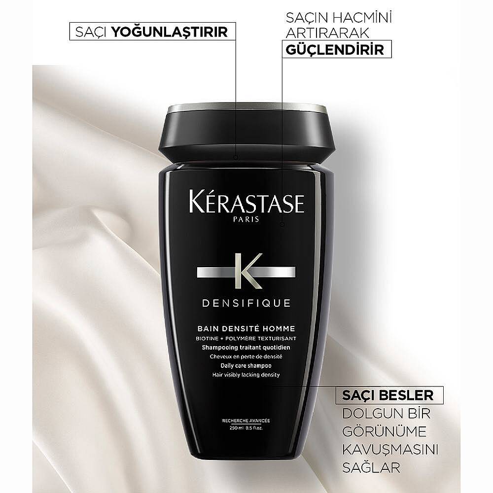 Kerastase x Loreal Professionnel Saç Dökülmesi Yaşayan ve Saç Yoğunluğu Arttırmak İsteyen Erkekler İçin Saç Bakım Seti - 4