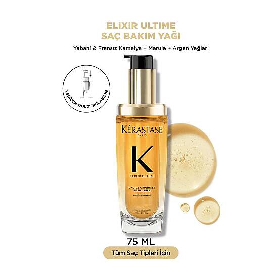Kerastase Yoğun Besleyici Saç Bakım Seti ve Purple Flat Pouch - 6