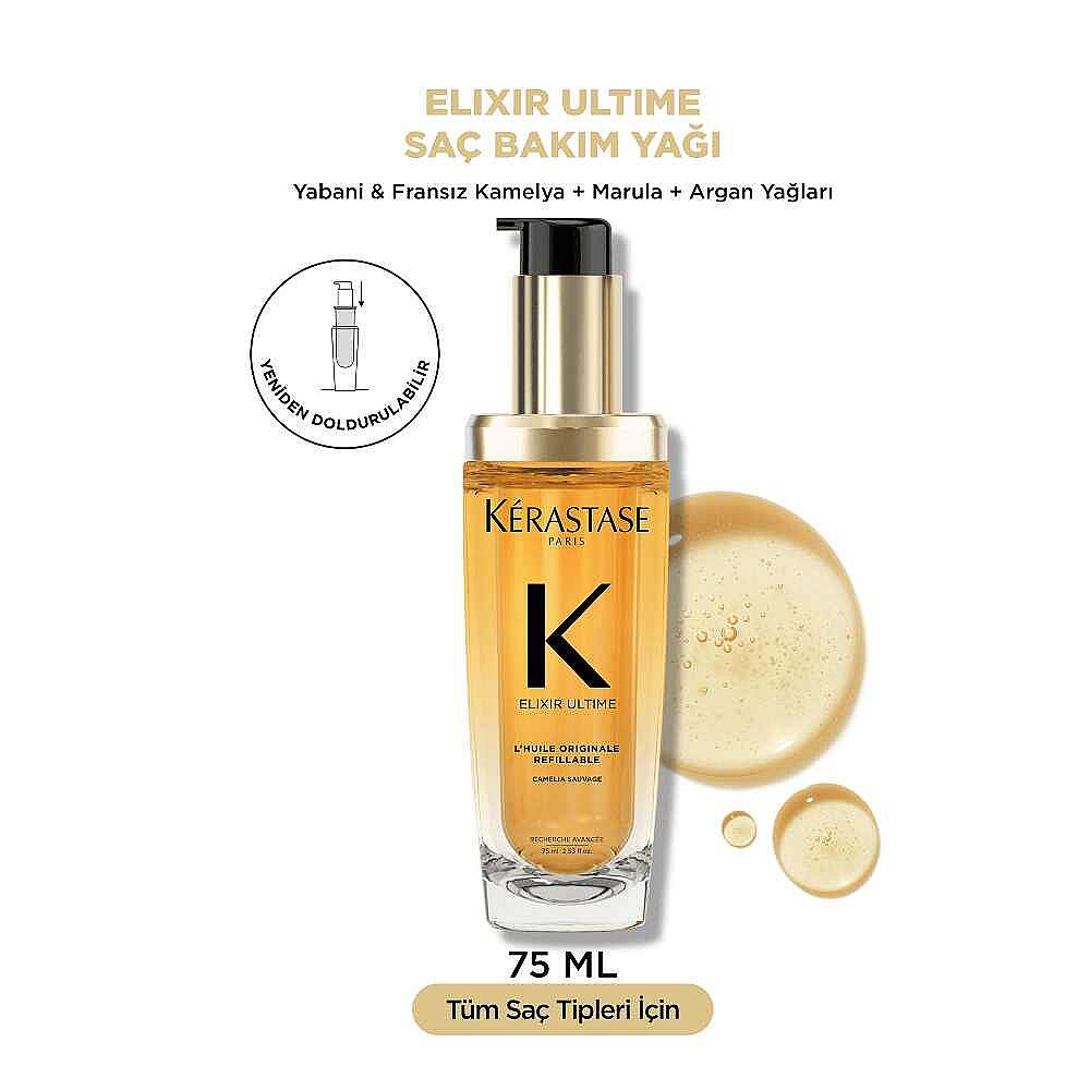 Kerastase Yoğun Besleyici Saç Bakım Seti ve Purple Flat Pouch - 6