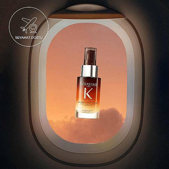 Kerastase Yoğun Besleyici Saç Bakım Seti ve Purple Flat Pouch - 2