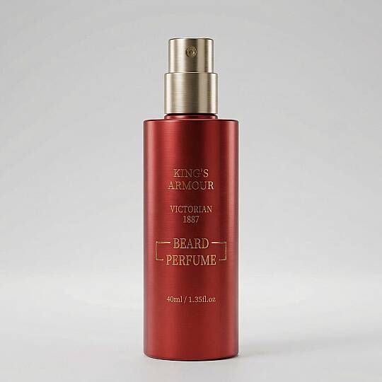 King's Armour Sakal ve Saç Parfümü Kırmızı 40 ml - 3