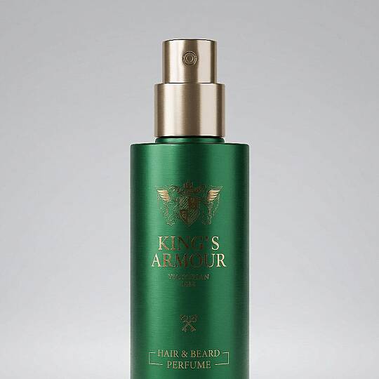 King's Armour Sakal ve Saç Parfümü Yeşil 40 ml - 4