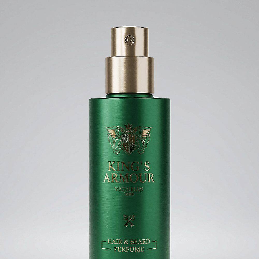 King's Armour Sakal ve Saç Parfümü Yeşil 40 ml - 4