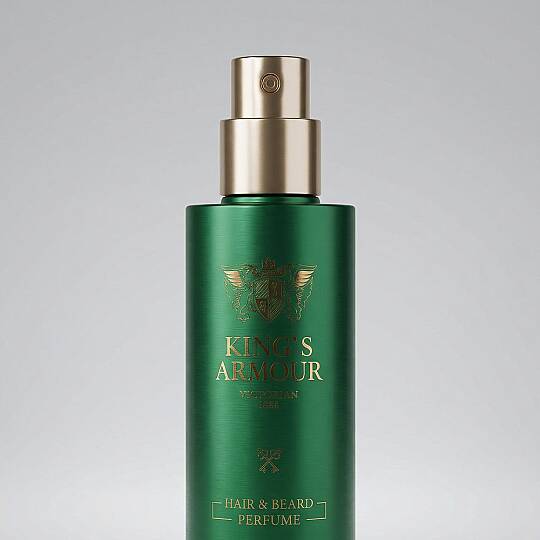 King's Armour Sakal ve Saç Parfümü Yeşil 40 ml - 3