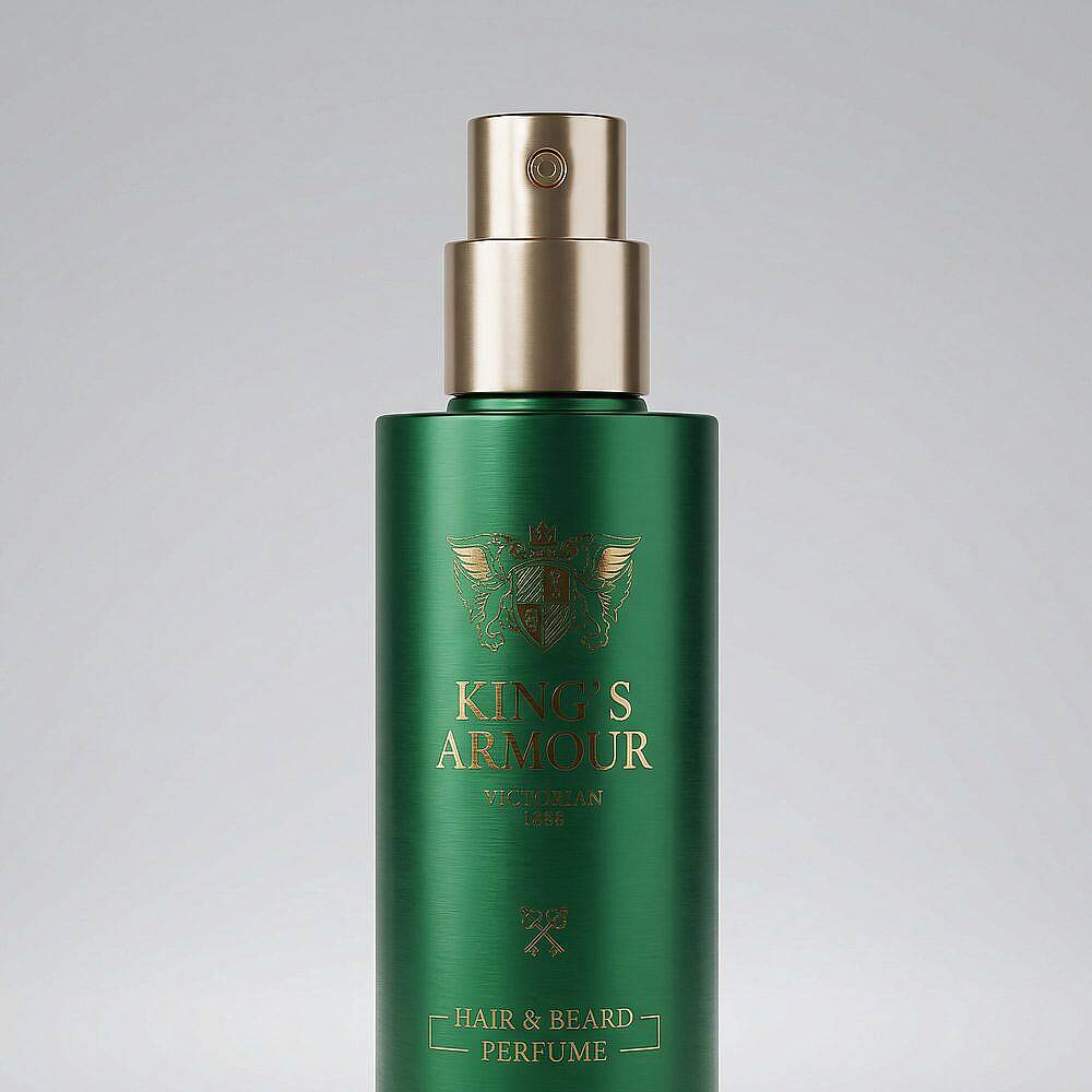 King's Armour Sakal ve Saç Parfümü Yeşil 40 ml - 3