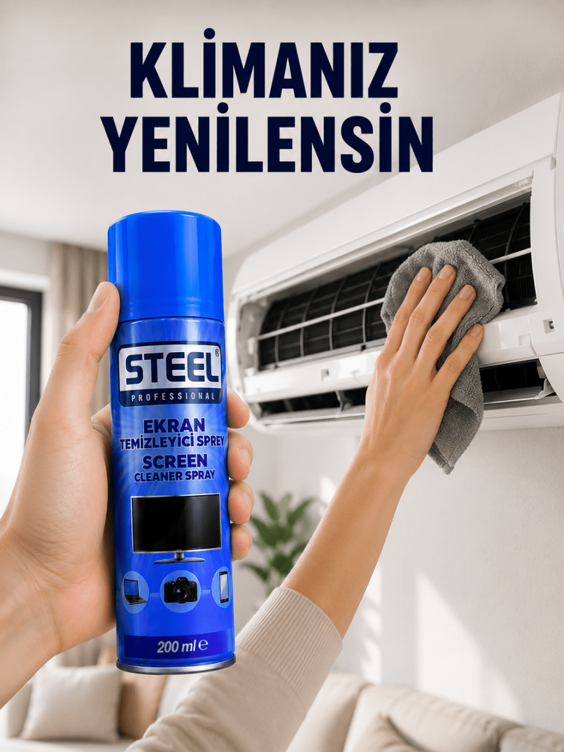Klima Kanallarında Etkili Temizlik Sağlayan Sprey - 1