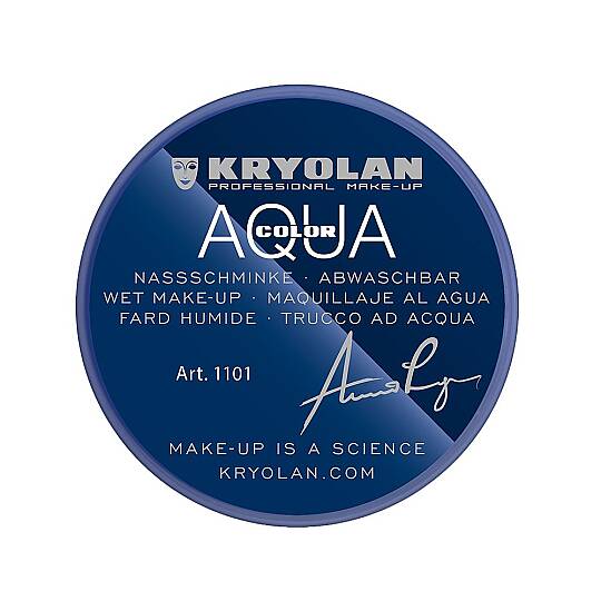 Kryolan Aquacolor Profesyonel Yüz ve Vücut Makyajı 510 Gri 8 ml