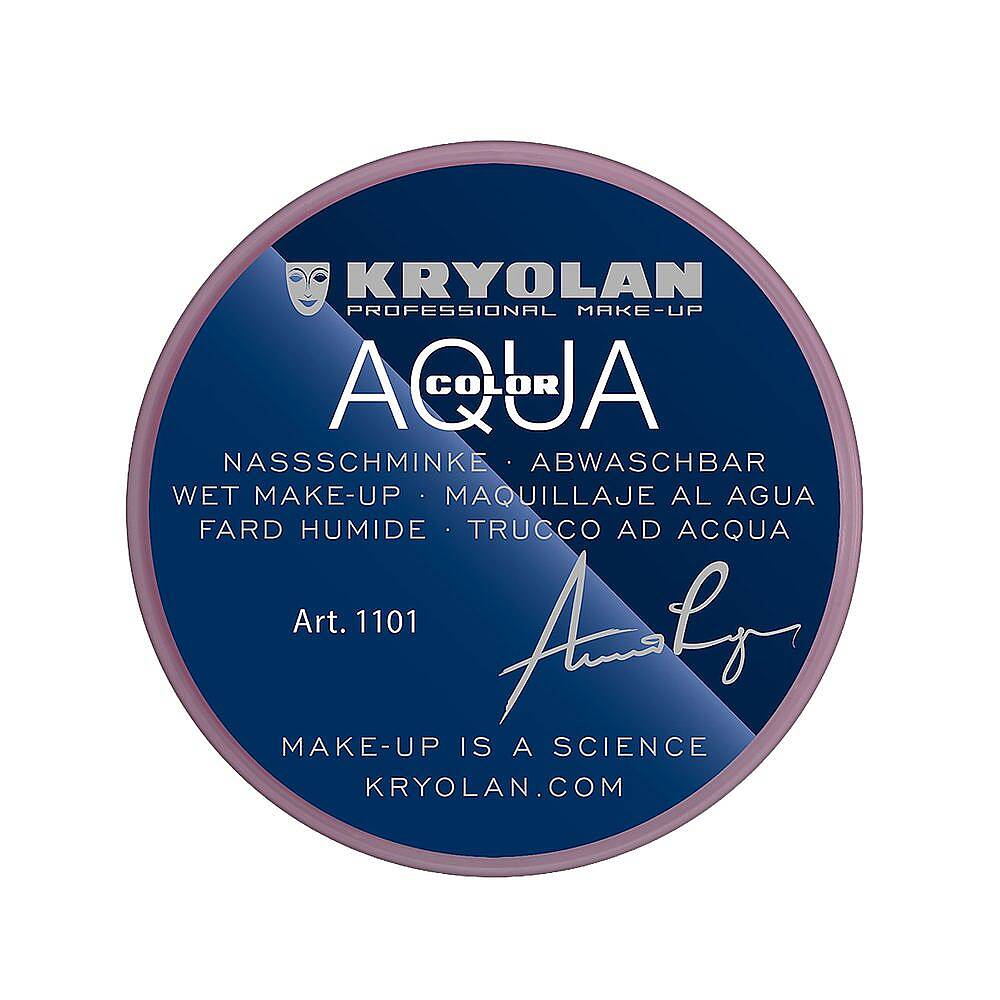 Kryolan Aquacolor Profesyonel Yüz ve Vücut Makyajı G 108 Eflatun 8 ml - 1