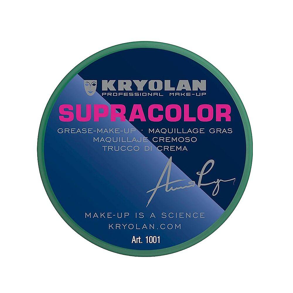 Kryolan Aquacolor Profesyonel Yüz ve Vücut Makyajı Green 42 Canlı Yeşil 8 ml - 1
