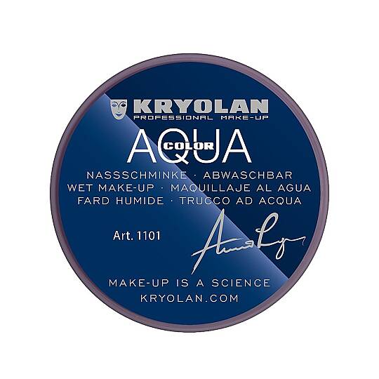 Kryolan Aquacolor Profesyonel Yüz ve Vücut Makyajı R 27 Koyu Mor 8 ml