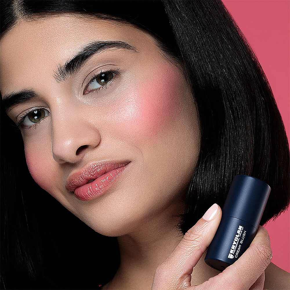 Kryolan Cream Blush Allık Vintage Rose 4.5 g - 3