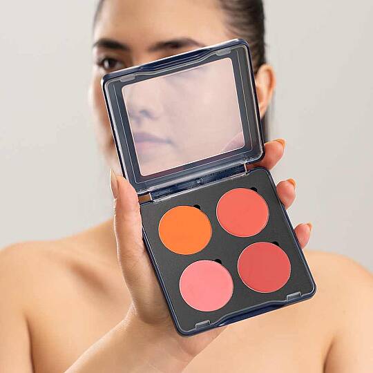 Kryolan Cream Blush Palette Allık 4 Renk Blush 1 - 3