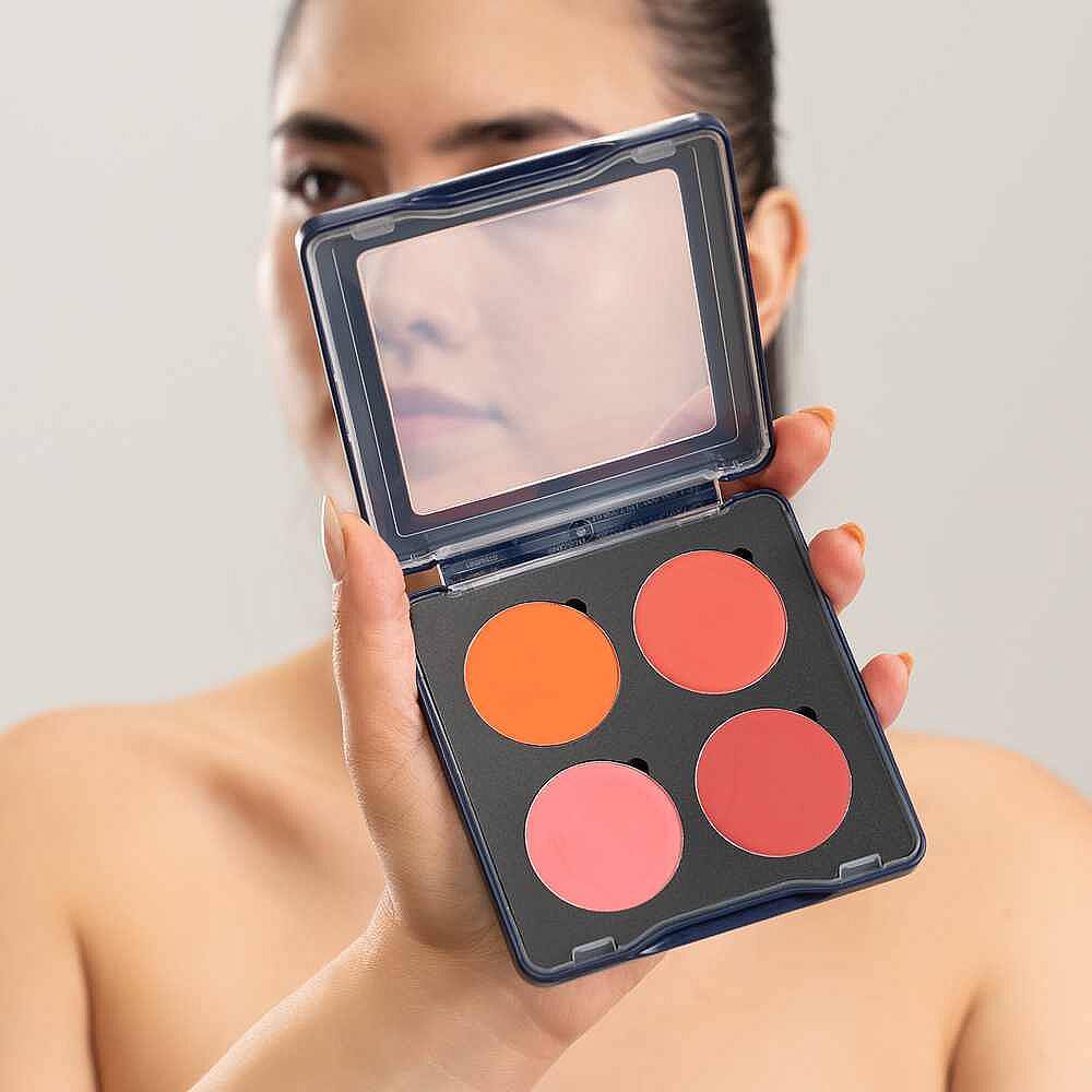 Kryolan Cream Blush Palette Allık 4 Renk Blush 1 - 3