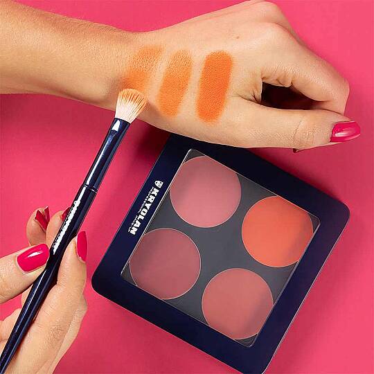 Kryolan Cream Blush Palette Allık 4 Renk Blush 2 - 10