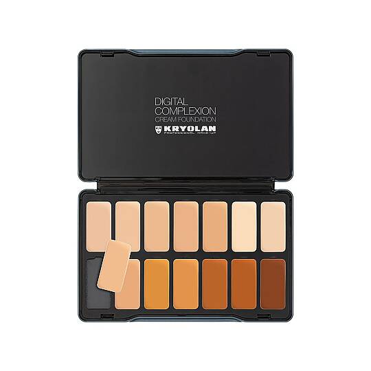 Kryolan Digital Complexion Krem Fondöten Paleti Dijital 3 14 Renk - 3