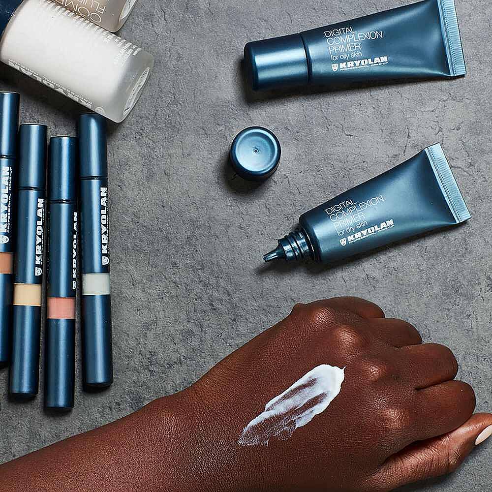 Kryolan Digital Complexion Primer Kuru Ciltler İçin Makyaj Bazı 20 ml - 4
