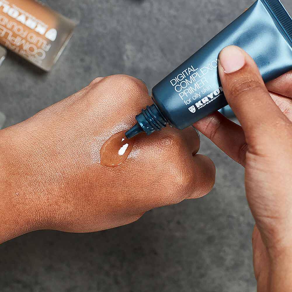 Kryolan Digital Complexion Primer Yağlı Ciltler İçin Makyaj Bazı 20 ml - 5