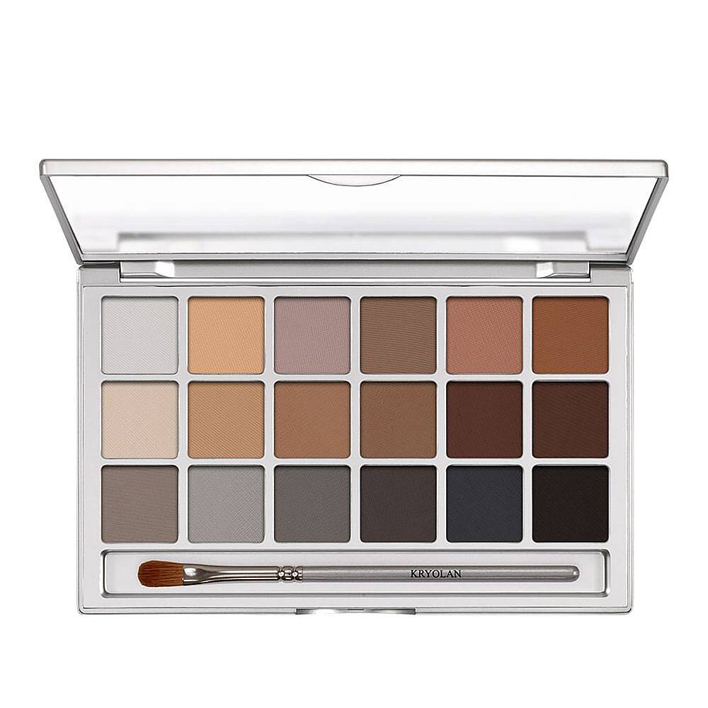Kryolan Eye Shadow Variety Göz Far Paleti 18 Renk V3 20 g - 1