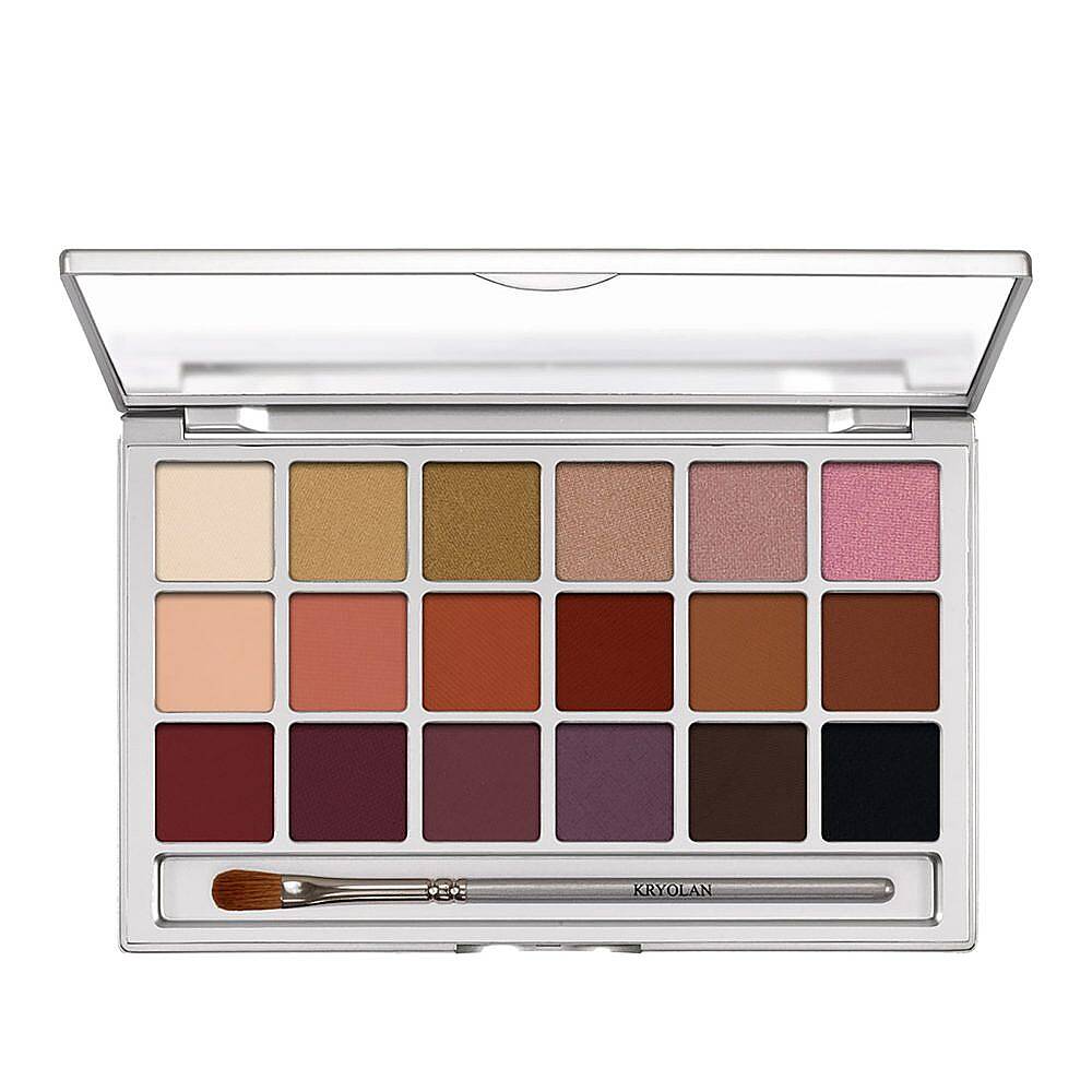 Kryolan Eye Shadow Variety Göz Far Paleti 18 Renk V6 20 g - 1