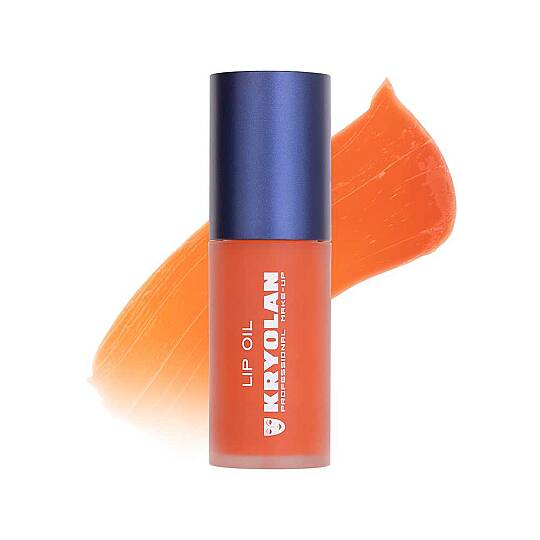 Kryolan Lip Oil Dudak Yağı Fiery Orange 7 ml - 12
