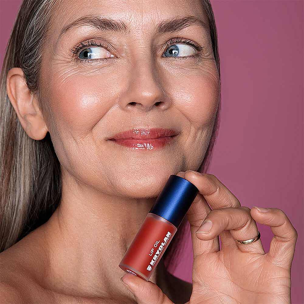 Kryolan Lip Oil Dudak Yağı Fiery Orange 7 ml - 8