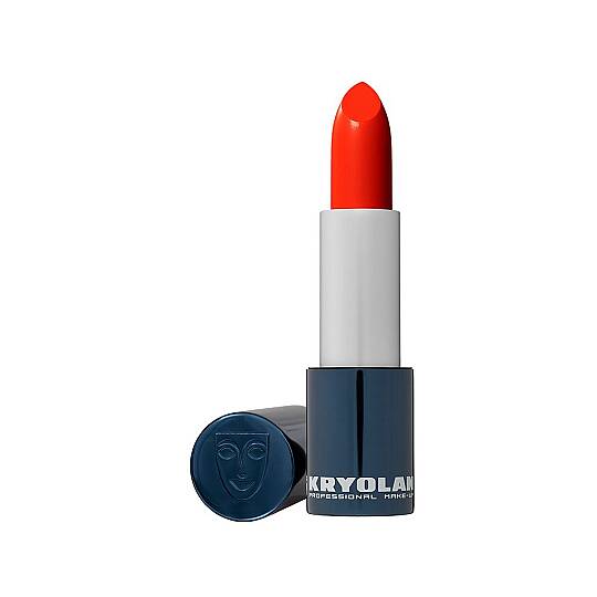 Kryolan Lipstick Velvet Kiss Ruj Fiery Orange 4 g