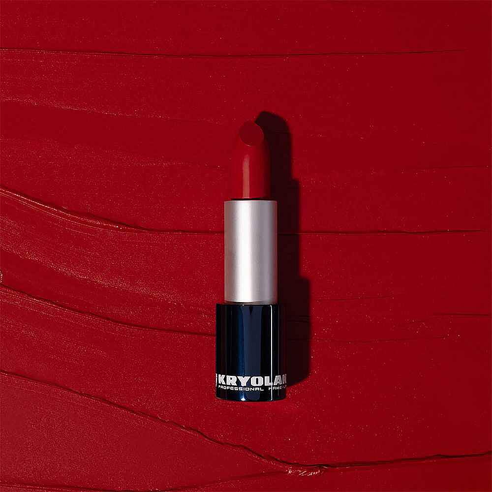 Kryolan Lipstick Velvet Kiss Ruj Poppy Punch 4 g - 3
