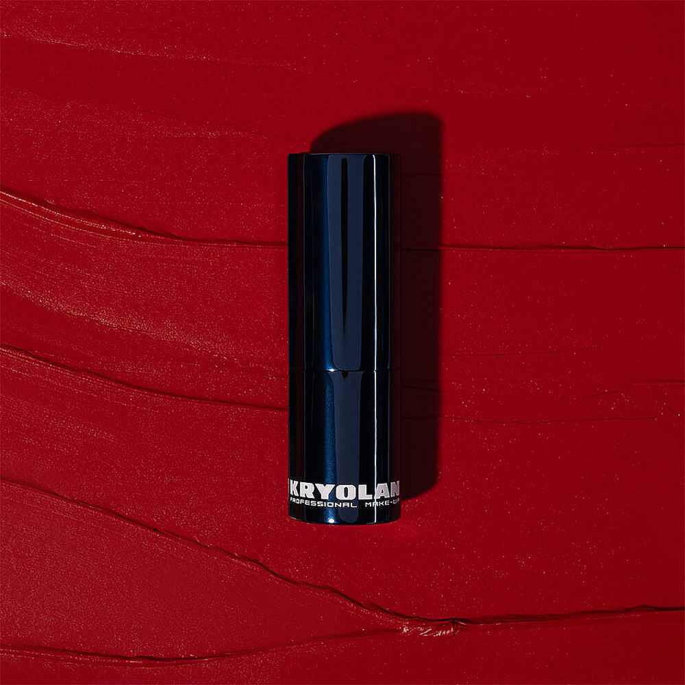 Kryolan Lipstick Velvet Kiss Ruj Poppy Punch 4 g - 2