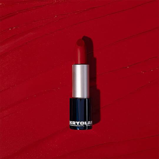 Kryolan Lipstick Velvet Kiss Ruj Purist Ruby 4 g - 3