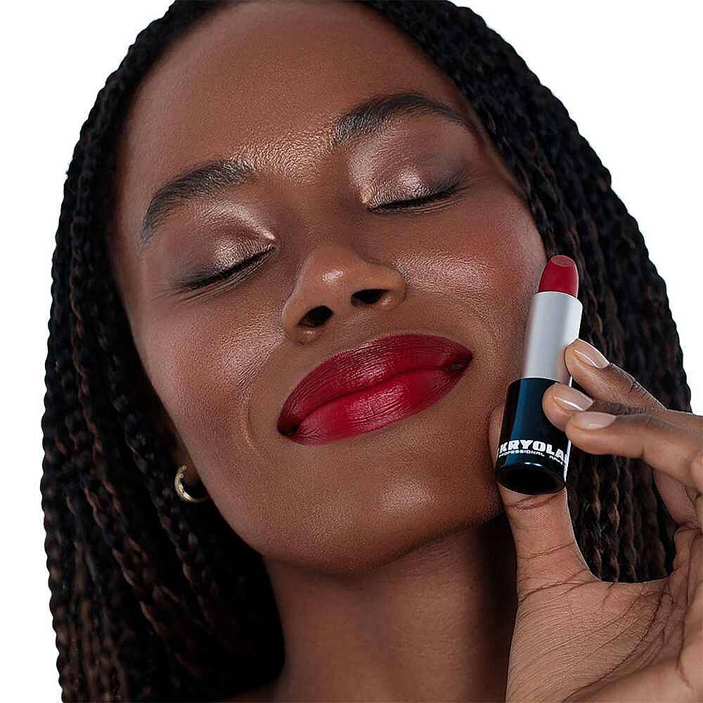 Kryolan Lipstick Velvet Kiss Ruj Red Pleasure 4 g - 6
