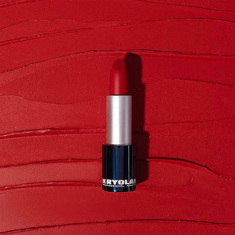 Kryolan Lipstick Velvet Kiss Ruj Red Pleasure 4 g - 3