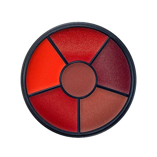 Kryolan Lipstick Velvet Kiss Ruj Wheel 6 Renkli Kiss 1