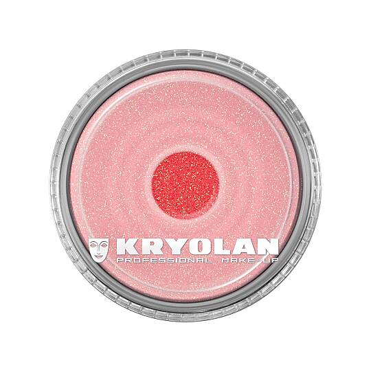 Kryolan Polyester Glimmer Fine Pastel Pink 4 g