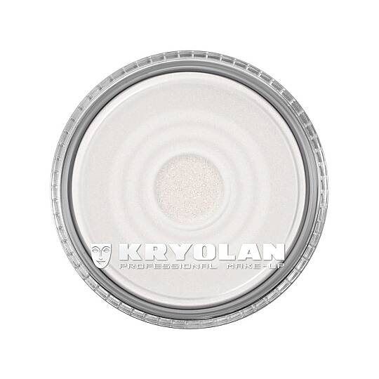 Kryolan Polyester Glimmer Fine Pearl White 4 g