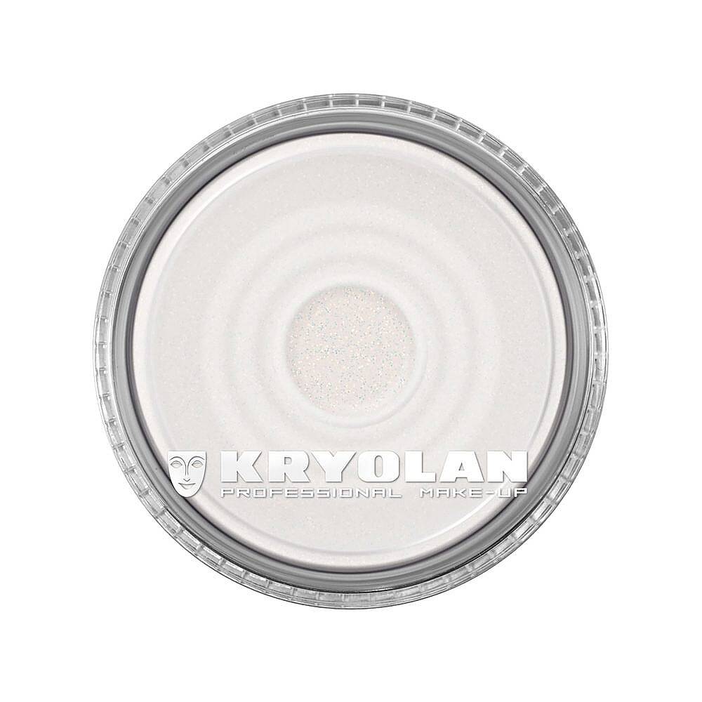 Kryolan Polyester Glimmer Fine Pearl White 4 g - 1
