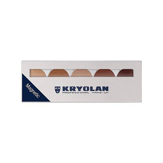 Kryolan Shades 5 Colors Magnetic Pudra Paleti Kuwait City - 3