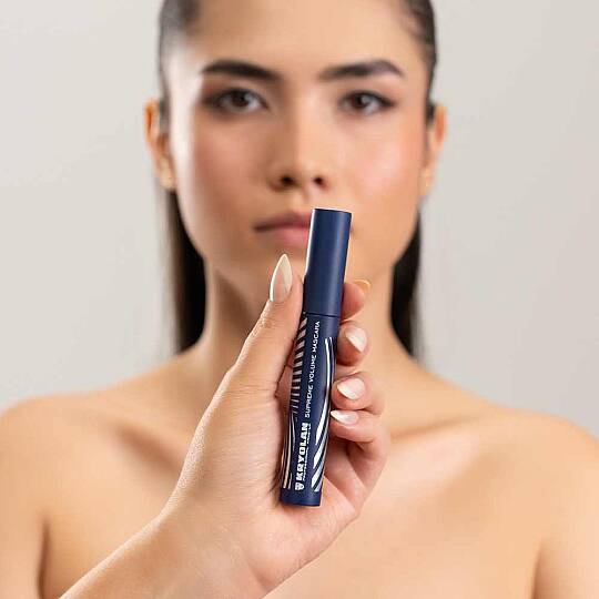 Kryolan Supreme Volume Maskara Siyah 8 ml - 2