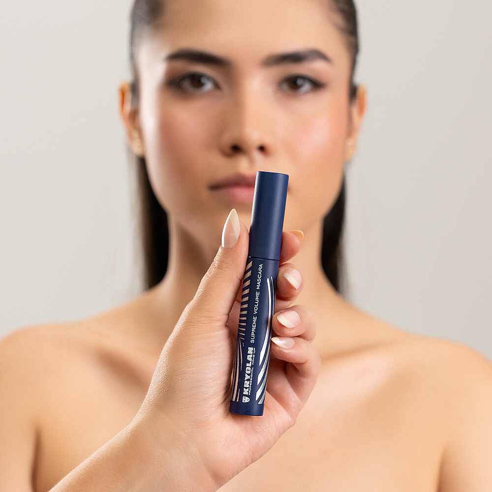 Kryolan Supreme Volume Maskara Siyah 8 ml - 2