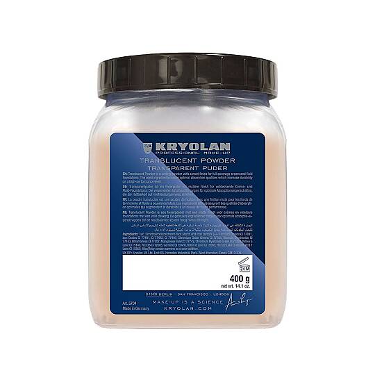 Kryolan Translucent Powder Transparan Pudra TL 9 400 g