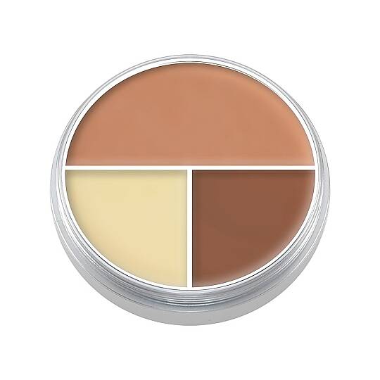 Kryolan Ultra Foundation Trio Krem Fondöten 3'lü Palet A 40 g - 2
