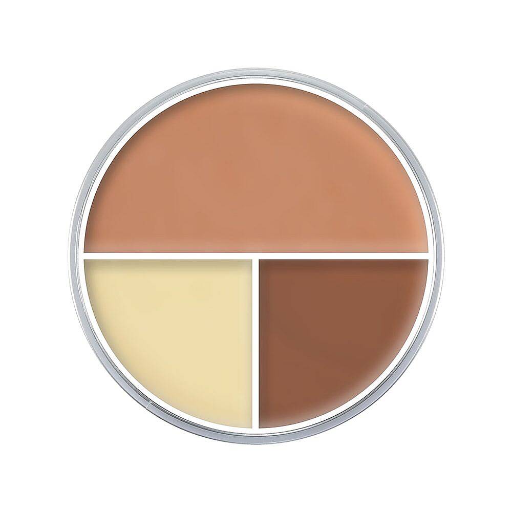 Kryolan Ultra Foundation Trio Krem Fondöten 3'lü Palet A 40 g - 1