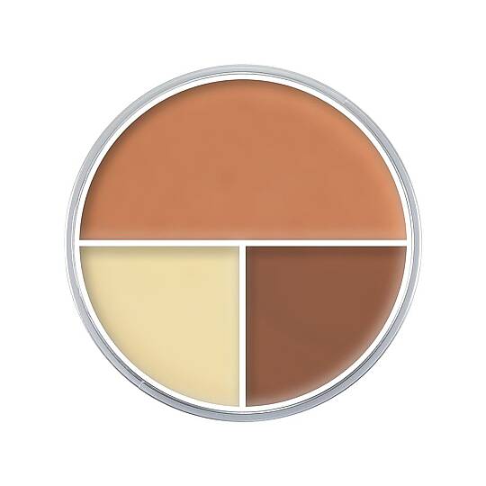 Kryolan Ultra Foundation Trio Krem Fondöten 3'lü Palet B 40 g