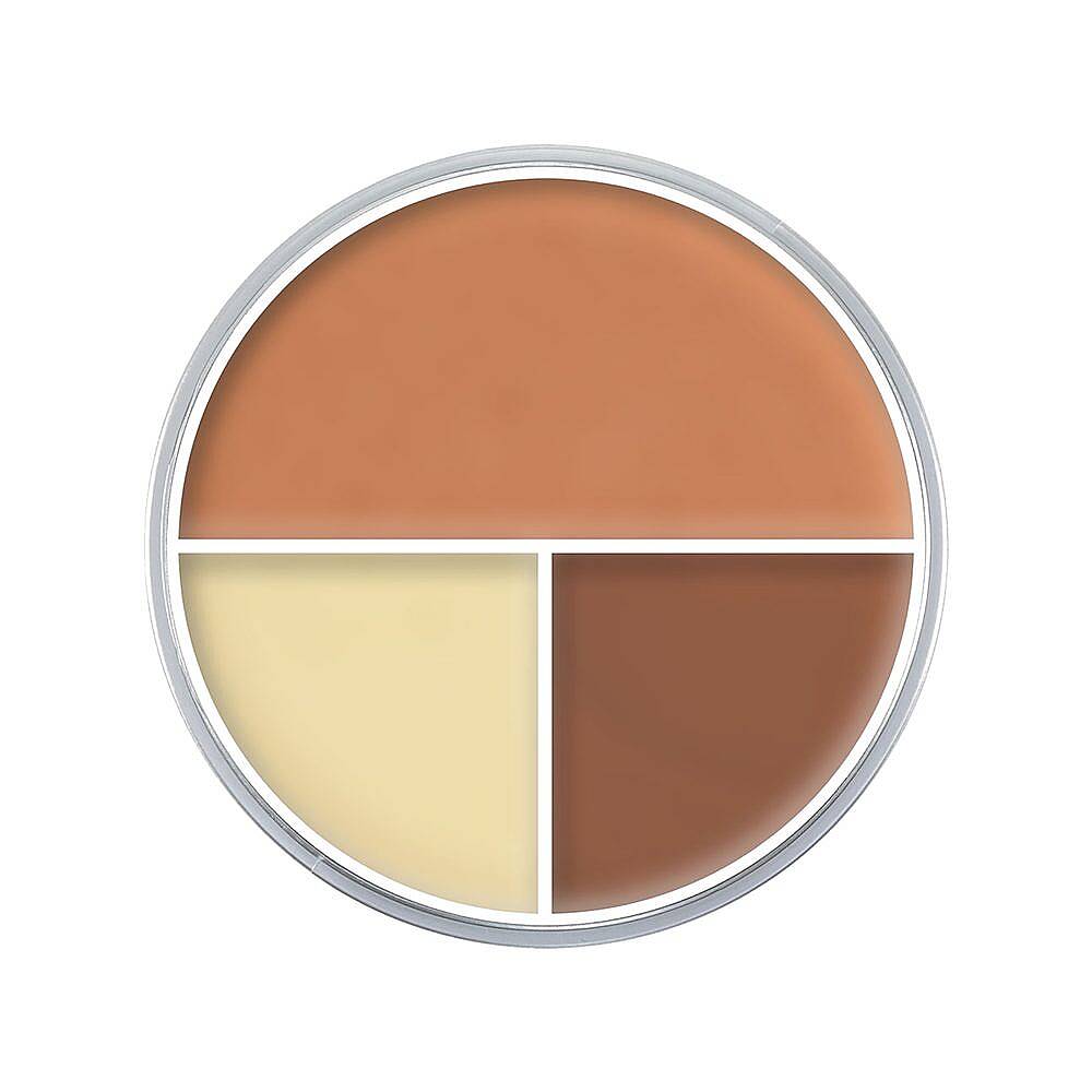 Kryolan Ultra Foundation Trio Krem Fondöten 3'lü Palet B 40 g - 1