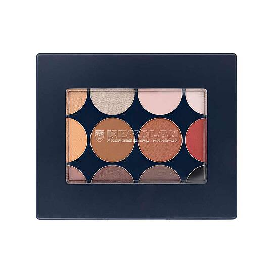Kryolan Velvet Vision Eye Shadow Göz Far Paleti Velvet 2 18 g - 13