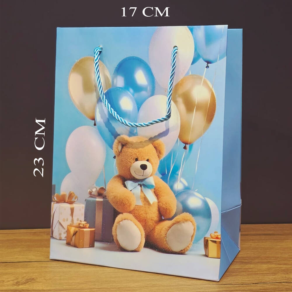 Küçük Boy Ayıcıklı Hediye Çantası - 1