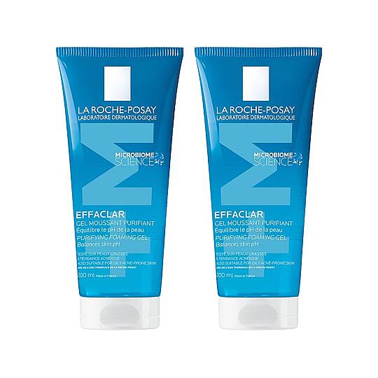 La Roche-Posay Effaclar Gel Yüz Temizleme Jeli 200 ml 2 Adet