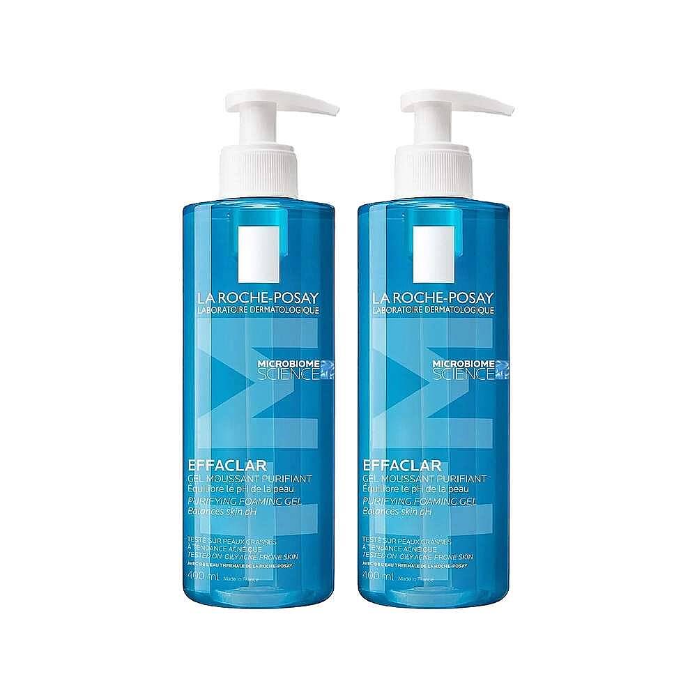 La Roche-Posay Effaclar Gel Yüz Temizleme Jeli 400 ml 2 Adet - 1