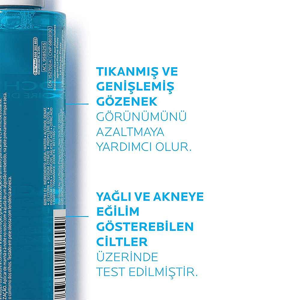 La Roche-Posay Effaclar Yağlı Ciltler İçin Nazik Temizleyici ve Gözenek Sıkılaştırıcı Set - 9