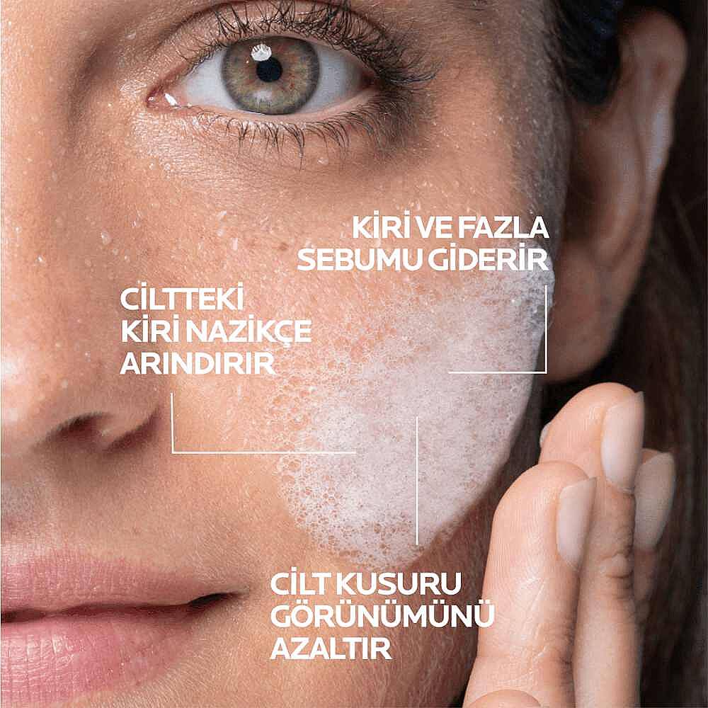 La Roche-Posay Effaclar Yağlı Ciltler İçin Nazik Temizleyici ve Gözenek Sıkılaştırıcı Set - 5