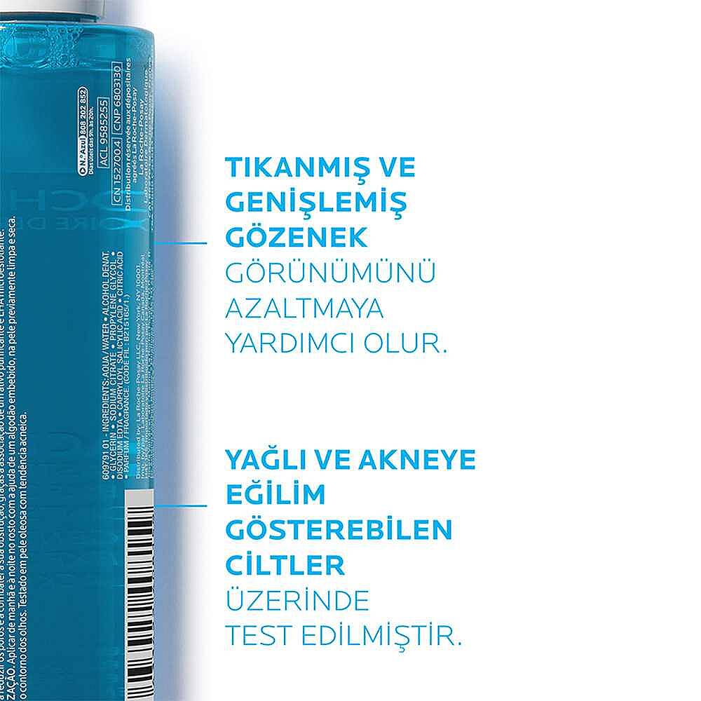 La Roche-Posay Effaclar Yağlı Ciltler için Pürüzsüzleştirici Siyah Nokta Karşıtı Bakım Seti - 3